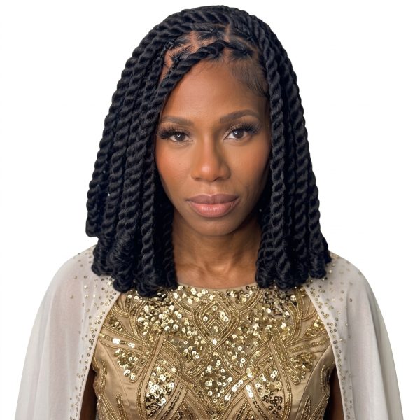 Mèches twist locs vanille 18 pouces premium CLASSBRAID