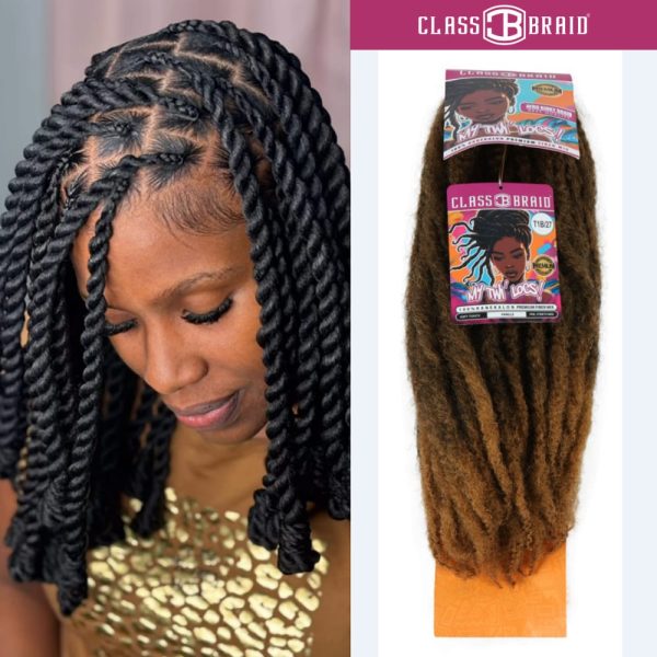 ClassBraid - My Twis'locs Mèche vanille 18"