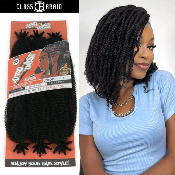 Class Braid – Afro Twist 18″